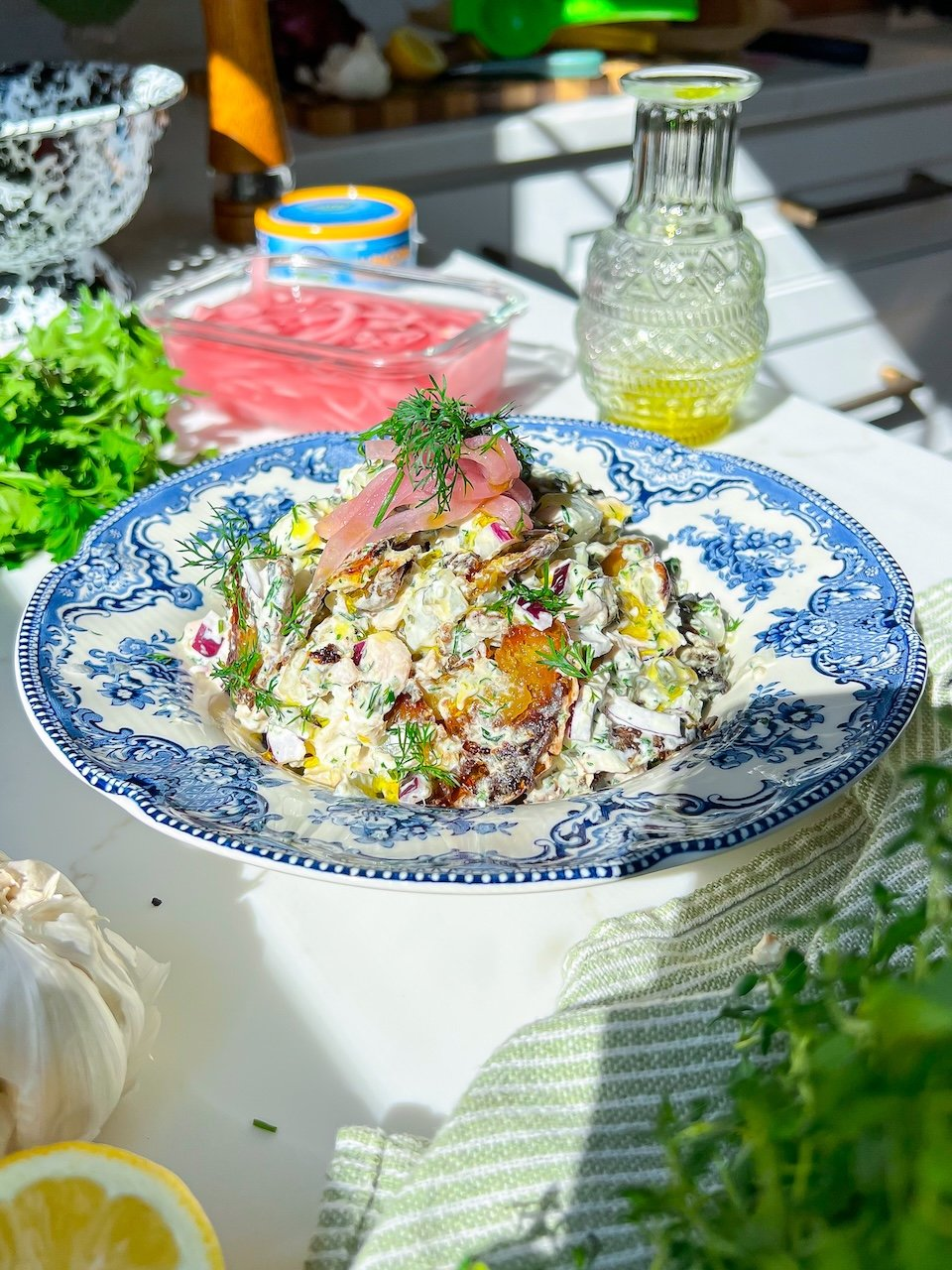 Crispy Potato Salad